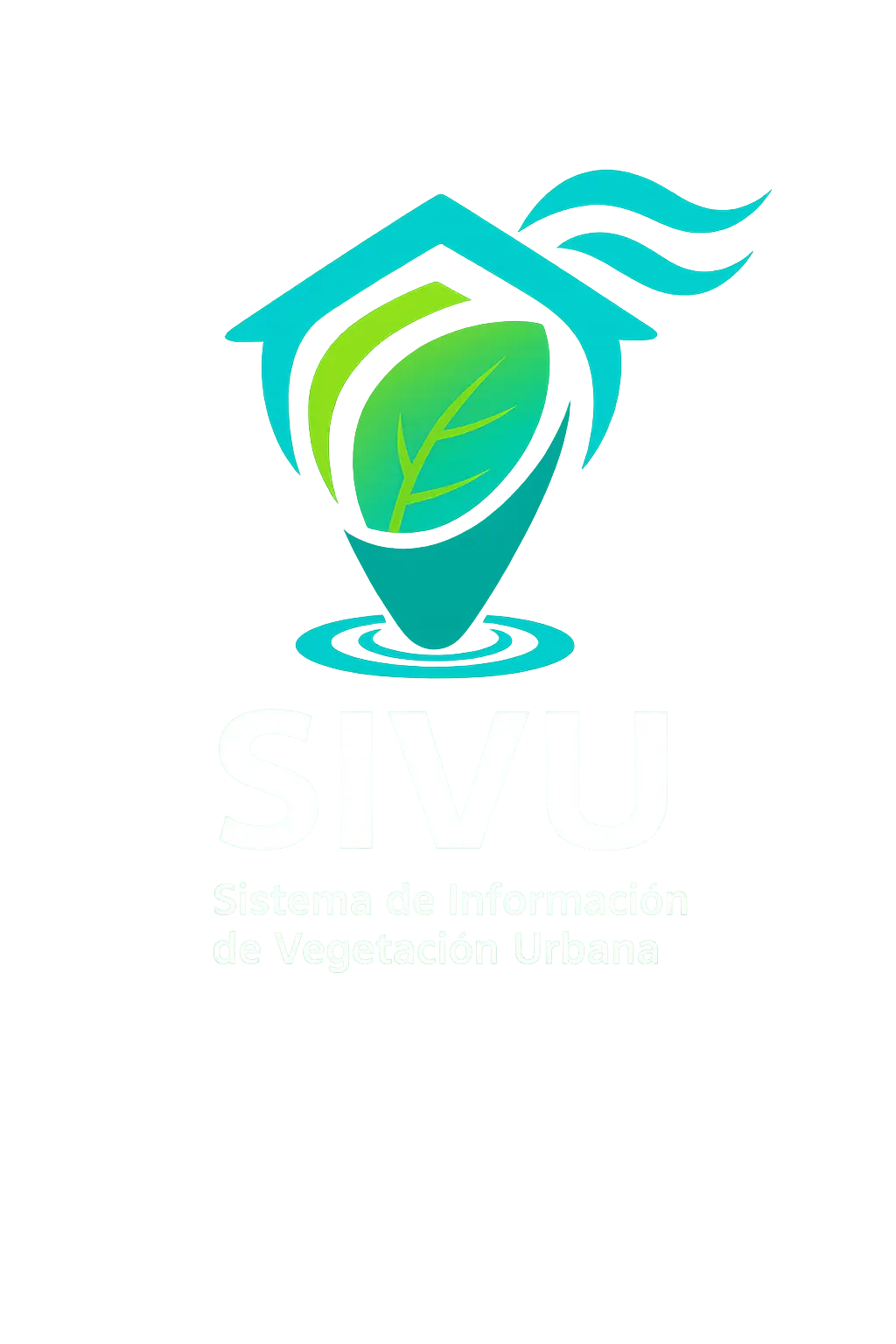 Logotipo de SIVU, Sistema de Información de Vegetación Urbana